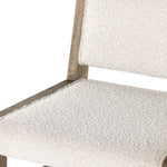 Featuring Charon Counter Stool by Four Hands at Amethyst Home. We love the mixed materials found in this Charon Bar + Counter Stool. In a light, natural finish, solid parawood forms an angular frame for boucle-upholstered seating in a classic cream.
Counter Stool Overall Dimensions: 19.75"W x 21.50"L x 35.50"HSeat Depth: 17.0"Seat Height: 26.25"
Colors: Knoll.  Amethyst Home provides interior design, new home construction design consulting, vintage area rugs, and lighting in the Dallas metro area.