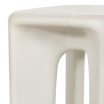 Featuring Dante End Table - White Concrete by Four Hands at Amethyst Home. A minimalist dream, this Dante End Table - White Concrete is made from white-finished cast concrete with soft, chunky proportions. This would elevate the space for any living room or lounge area.  
Overall Dimensions: 19"W x 19"L x 19"H
Colors: White ConcreteMaterials: ConcreteWei.  Amethyst Home provides interior design, new home construction design consulting, vintage area rugs, and lighting in the Kansas City metro area.