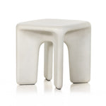 Featuring Dante End Table - White Concrete by Four Hands at Amethyst Home. A minimalist dream, this Dante End Table - White Concrete is made from white-finished cast concrete with soft, chunky proportions. This would elevate the space for any living room or lounge area.  
Overall Dimensions: 19"W x 19"L x 19"H
Colors: White ConcreteMaterials: ConcreteWeight: .  Amethyst Home provides interior design, new home construction design consulting, vintage area rugs, and lighting in the Boston metro area.