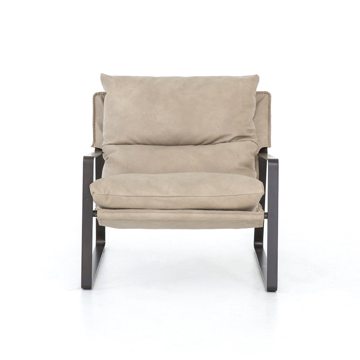 Emmett Umber Natural Sling Chair | ready to ship!