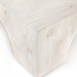 We love how clean and simple this Fausto Coffee Table -  Bleached Guanacaste is. Made from beautiful bleached Guanacaste, shapely arches and block corners speak to the architectural inspiration behind this eye-catching coffee table.  Overall Dimensions: 40.00"w x 40.00"d x 16.00"h