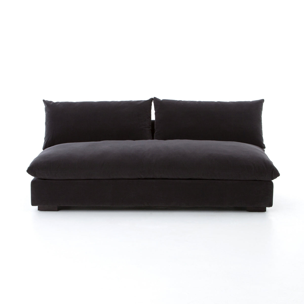 Grant Armless Piece - Henry Charcoal | ready to ship!