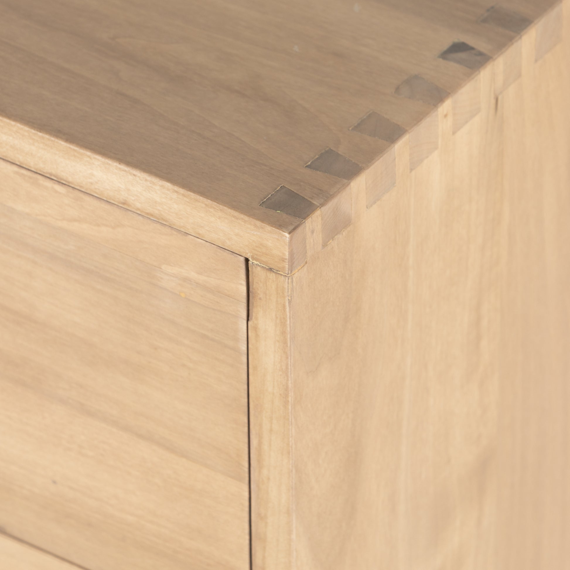 This Isador 6 Drawer Dresser - Dry Wash Poplar is beautifully simple in spirit. Solid dry-washed poplar forms a spacious six-drawer dresser, with dovetail joinery plus iron and leather hardware for a fresh, bright look in any bedroom.   Overall Dimensions: 65.00"w x 19.00"d x 32.25"h