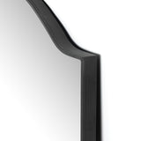 This Jacques Floor Mirror - Gunmetal is large, beautiful, and your new favorite mirror to take one last look in before heading out for the day!   Overall Dimensions: 62.25"w x 2.25"d x 83.50"h