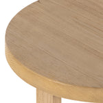 Featuring Liad End Table - Natural Nettlewood by Four Hands at Amethyst Home. Made from solid natural nettlewood, an open cross-style base supports a thick, rounded tabletop finished with a soft hand on this Liad End Table - Natural Nettlewood. We'd love to see this in your living room or bedroom!
Overall Dimensions: 19.75"W x 19.75"L x 19.75"H
Colors: Natura.  Amethyst Home provides interior design, new home construction design consulting, vintage area rugs, and lighting in the Boston metro area.