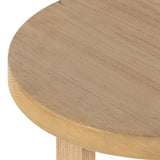 Featuring Liad End Table - Natural Nettlewood by Four Hands at Amethyst Home. Made from solid natural nettlewood, an open cross-style base supports a thick, rounded tabletop finished with a soft hand on this Liad End Table - Natural Nettlewood. We'd love to see this in your living room or bedroom!
Overall Dimensions: 19.75"W x 19.75"L x 19.75"H
Colors: Natura.  Amethyst Home provides interior design, new home construction design consulting, vintage area rugs, and lighting in the Boston metro area.