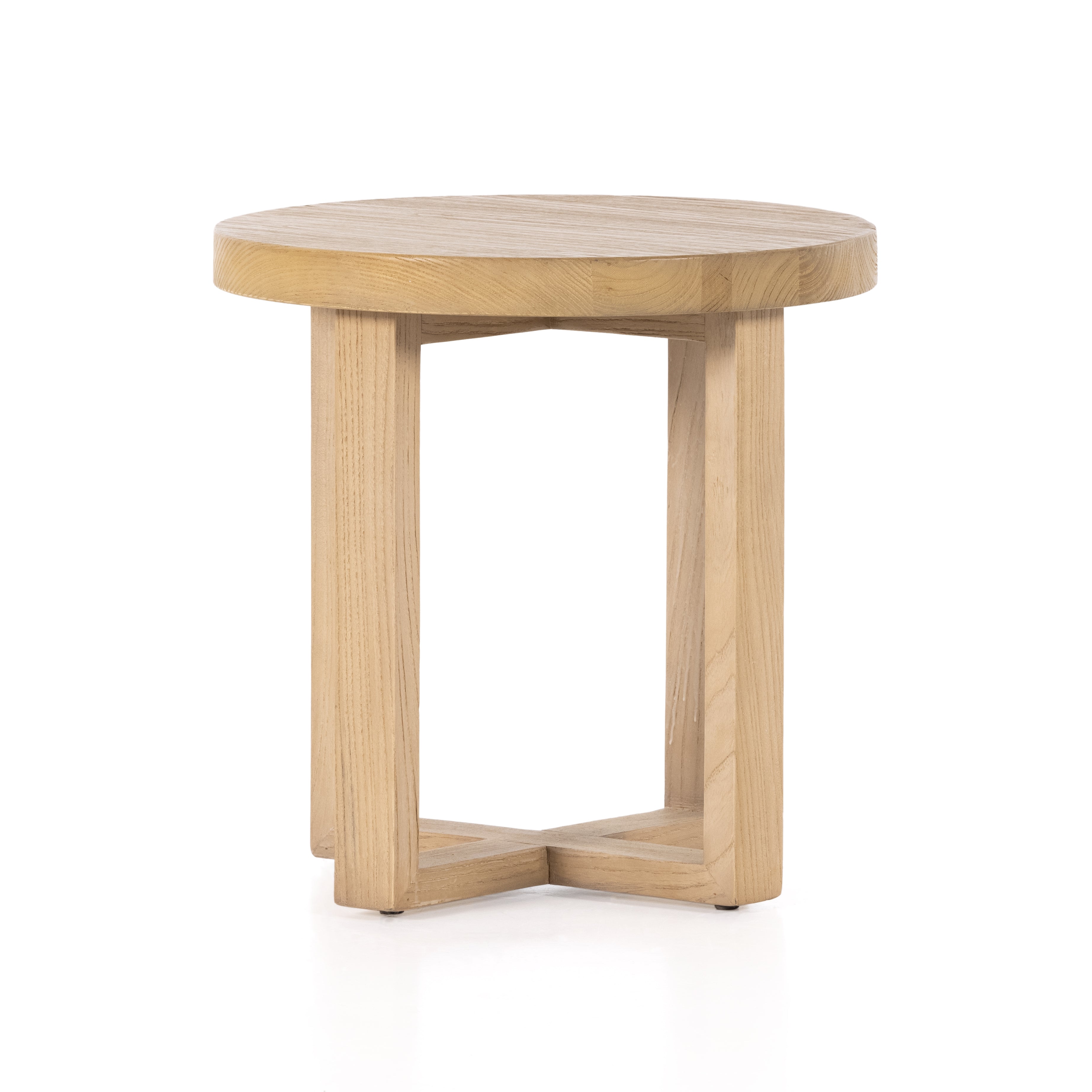 Featuring Liad End Table - Natural Nettlewood by Four Hands at Amethyst Home. Made from solid natural nettlewood, an open cross-style base supports a thick, rounded tabletop finished with a soft hand on this Liad End Table - Natural Nettlewood. We'd love to see this in your living room or bedroom!
Overall Dimensions: 19.75"W x 19.75"L x 19.75"H
Colors: Natu.  Amethyst Home provides interior design, new home construction design consulting, vintage area rugs, and lighting in the Monterey metro area.