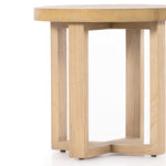 Featuring Liad End Table - Natural Nettlewood by Four Hands at Amethyst Home. Made from solid natural nettlewood, an open cross-style base supports a thick, rounded tabletop finished with a soft hand on this Liad End Table - Natural Nettlewood. We'd love to see this in your living room or bedroom!
Overall Dimensions: 19.75"W x 19.75"L x 19.75"H
Colors: Na.  Amethyst Home provides interior design, new home construction design consulting, vintage area rugs, and lighting in the Washington metro area.