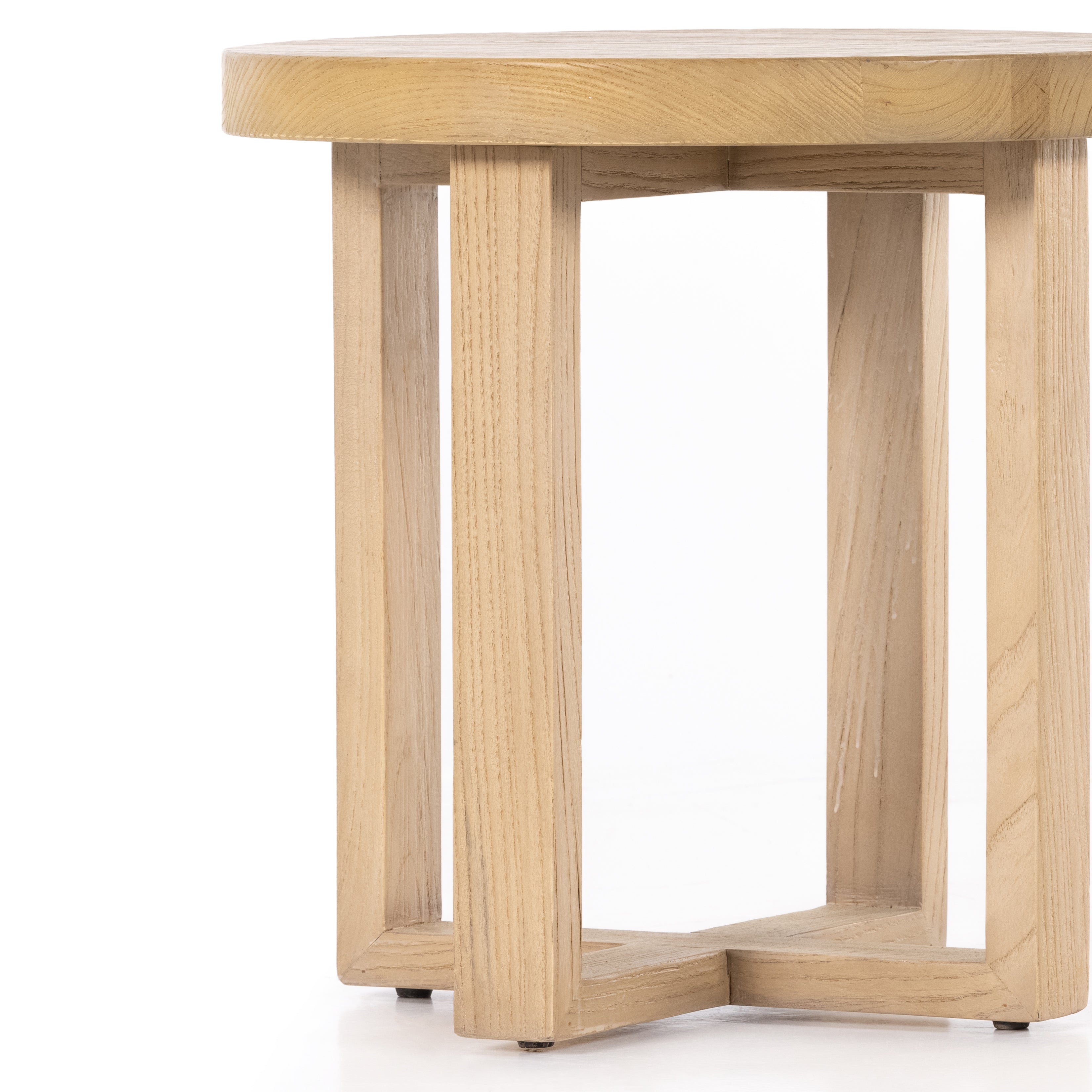 Featuring Liad End Table - Natural Nettlewood by Four Hands at Amethyst Home. Made from solid natural nettlewood, an open cross-style base supports a thick, rounded tabletop finished with a soft hand on this Liad End Table - Natural Nettlewood. We'd love to see this in your living room or bedroom!
Overall Dimensions: 19.75"W x 19.75"L x 19.75"H
Colors: Na.  Amethyst Home provides interior design, new home construction design consulting, vintage area rugs, and lighting in the Washington metro area.