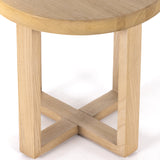 Featuring Liad End Table - Natural Nettlewood by Four Hands at Amethyst Home. Made from solid natural nettlewood, an open cross-style base supports a thick, rounded tabletop finished with a soft hand on this Liad End Table - Natural Nettlewood. We'd love to see this in your living room or bedroom!
Overall Dimensions: 19.75"W x 19.75"L x 19.75"H
Colors: Nat.  Amethyst Home provides interior design, new home construction design consulting, vintage area rugs, and lighting in the Park City metro area.
