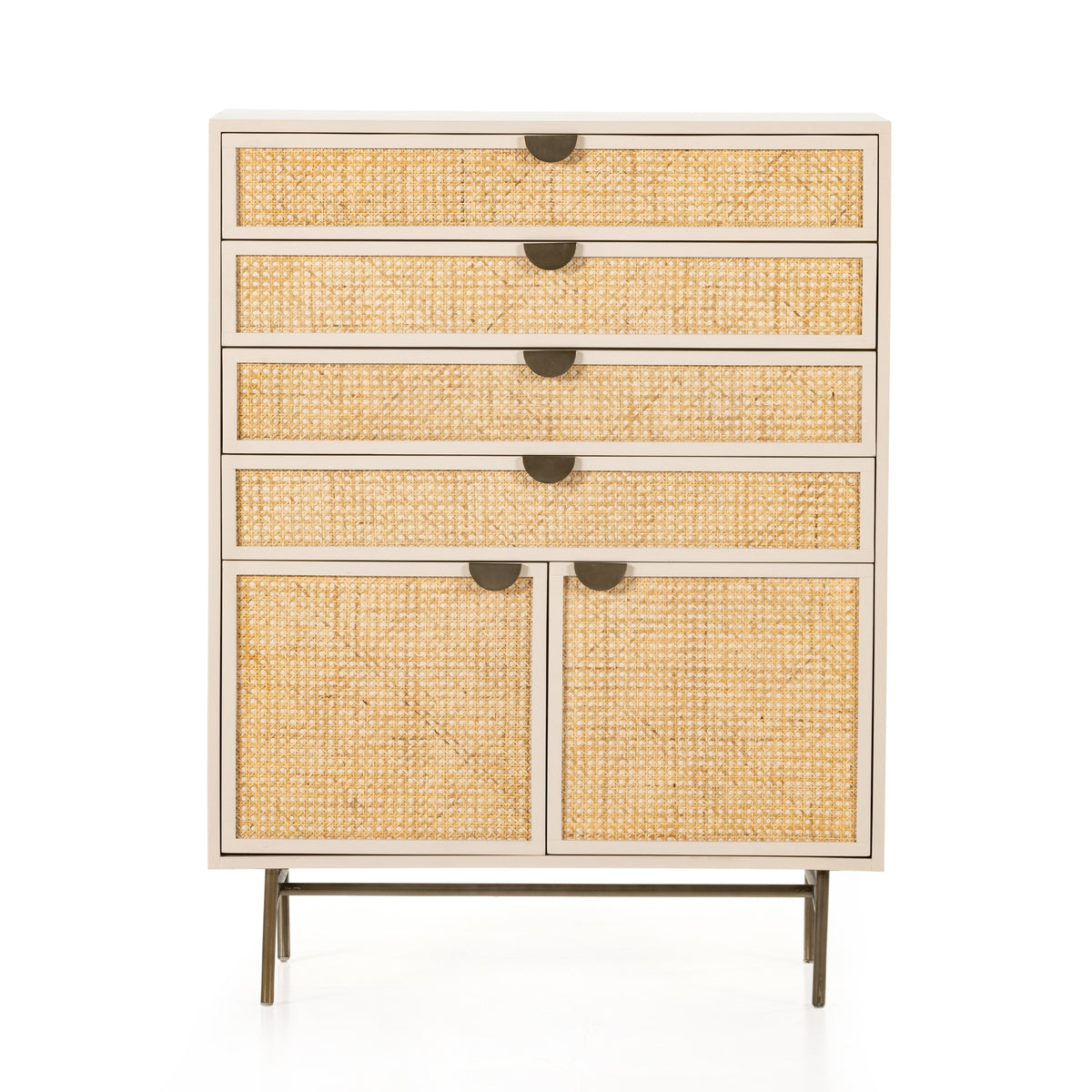 Luella Tall Dresser - Matte Alabaster | ready to ship!