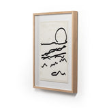 Featuring Mountain High I Art by Four Hands at Amethyst Home. We love the clean contrast Mountain High I Art bings to a space. Original rendering by Bangkok-based art house Coup D'Esprit, this is framed within vertical grain white oak for a museum-quality look.
Compete the look with Mountain High II, III & IV!
Handmade in Austin, Texas, please allow 1-2 weeks .  Amethyst Home provides interior design, new home construction design consulting, vintage area rugs, and lighting in the Miami metro area.