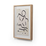 Featuring Mountain High II Art by Four Hands at Amethyst Home. We love the clean contrast Mountain High II Art bings to a space. Original rendering by Bangkok-based art house Coup D'Esprit, this is framed within vertical grain white oak for a museum-quality look.
Compete the look with Mountain High I, III & IV!
Handmade in Austin, Texas, please allow 1-2 wee.  Amethyst Home provides interior design, new home construction design consulting, vintage area rugs, and lighting in the Seattle metro area.