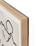 Featuring Mountain High II Art by Four Hands at Amethyst Home. We love the clean contrast Mountain High II Art bings to a space. Original rendering by Bangkok-based art house Coup D'Esprit, this is framed within vertical grain white oak for a museum-quality look.
Compete the look with Mountain High I, III & IV!
Handmade in Austin, Texas, please allow 1.  Amethyst Home provides interior design, new home construction design consulting, vintage area rugs, and lighting in the Winter Garden metro area.