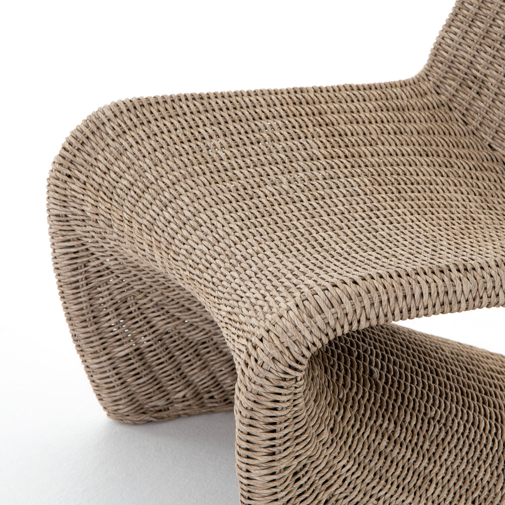 Portia Outdoor Occasional Chair - Vintage White | ready to ship!