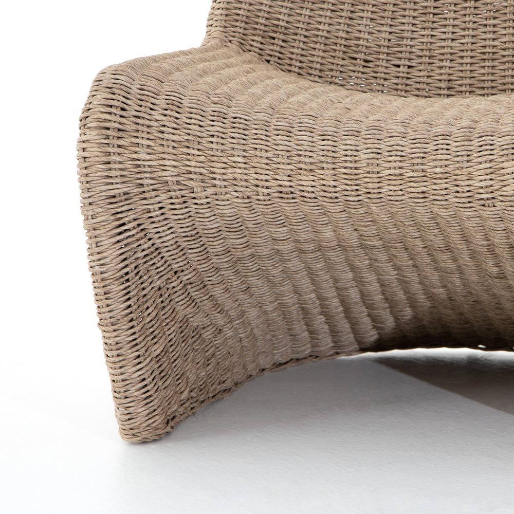 Portia Outdoor Occasional Chair - Vintage White | ready to ship!