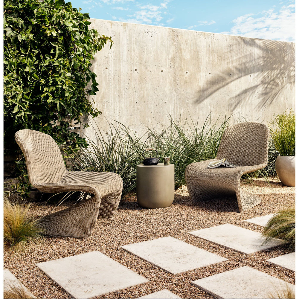 Portia Outdoor Occasional Chair - Vintage White | ready to ship!