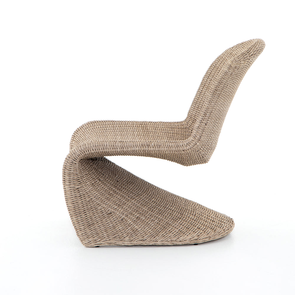 Portia Outdoor Occasional Chair - Vintage White | ready to ship!