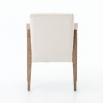 Featuring Reuben Dining Chair - Harbor Natural by Four Hands at Amethyst Home. Elegance is no exaggeration with this Reuben Dining Chair - Harbor Natural. Slim, tapered oak with arms wrapped in vintage leather frames a floating seat covered in natural linen. We'd love to see this in your dining room, kitchen, or other space!
Overall Dimensions: 23.25"W x .  Amethyst Home provides interior design, new home construction design consulting, vintage area rugs, and lighting in the Alpharetta metro area.