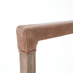 Featuring Reuben Dining Chair - Harbor Natural by Four Hands at Amethyst Home. Elegance is no exaggeration with this Reuben Dining Chair - Harbor Natural. Slim, tapered oak with arms wrapped in vintage leather frames a floating seat covered in natural linen. We'd love to see this in your dining room, kitchen, or other space!
Overall Dimensions: 23.25"W x .  Amethyst Home provides interior design, new home construction design consulting, vintage area rugs, and lighting in the Des Moines metro area.