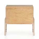 Featuring Rosedale Nightstand by Four Hands at Amethyst Home. The light-finished oak of this Rosedale Nightstand brings a clean, brightness to any room. We love how the two spacious drawers have iron hardware wrapped in a gorgeous, tan leather. The dimension legs with iron connecting them bring a unique look to your bedroom or other area!
Overall Dimension.  Amethyst Home provides interior design, new home construction design consulting, vintage area rugs, and lighting in the Charlotte metro area.