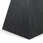 Featuring Sargon Dining Table - Bluestone by Four Hands at Amethyst Home. We love the unique bell shape of this Sargon Bluestone Dining Table. It brings an industrial feel to any dining room. 
Overall Dimensions: 53.25"W x 53.25"L x 30"H
Colors: Washed Black, BluestoneMaterials: Solid Oak, BluestoneWeight: 235.89 lbVolume: 28.71 cu ftClearance from Floor: .  Amethyst Home provides interior design, new home construction design consulting, vintage area rugs, and lighting in the San Diego metro area.