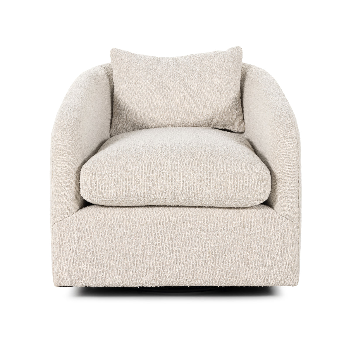 Topanga Knoll Natural Swivel Chair | ready to ship!