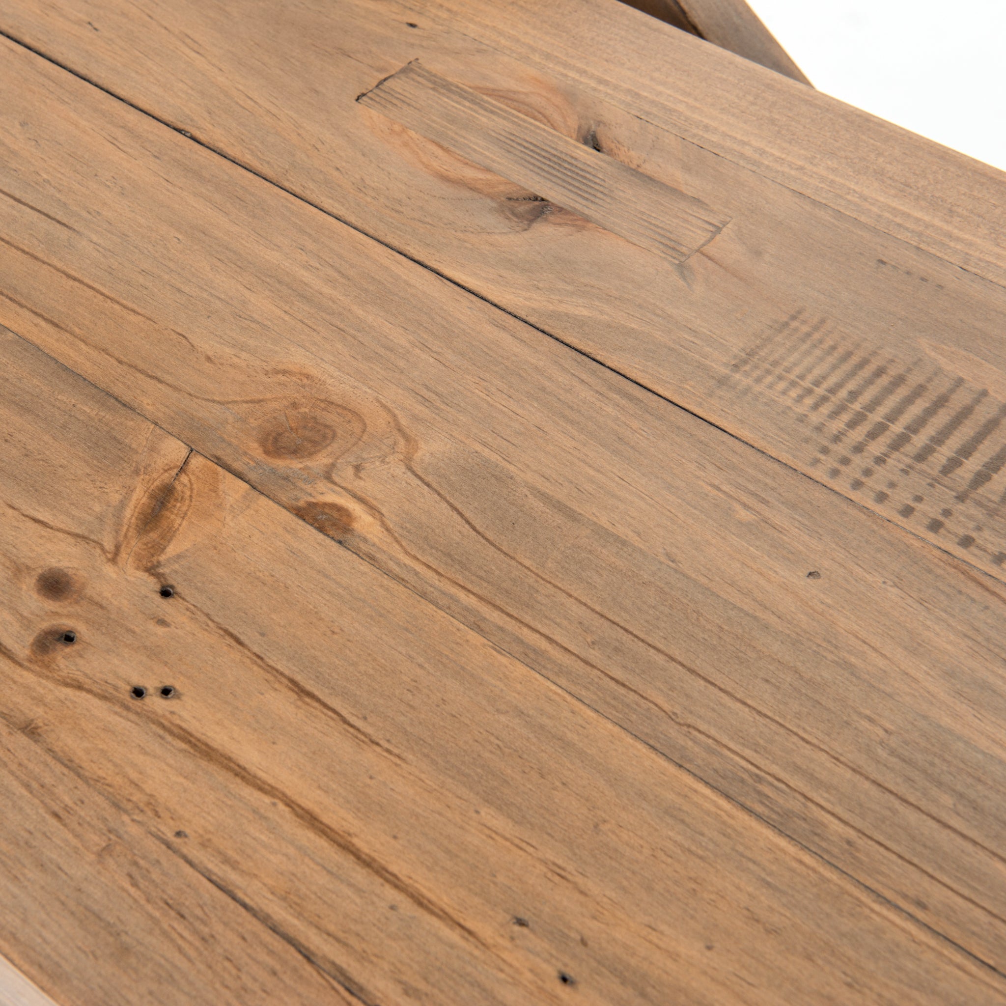 This gorgeous Toscana Sundried Wheat Large Bookshelf has four movable planks of reclaimed pine stack for an open display of personal treasure. This fits the farmhouse, rustic feel to any dining room, kitchen, or other area. 