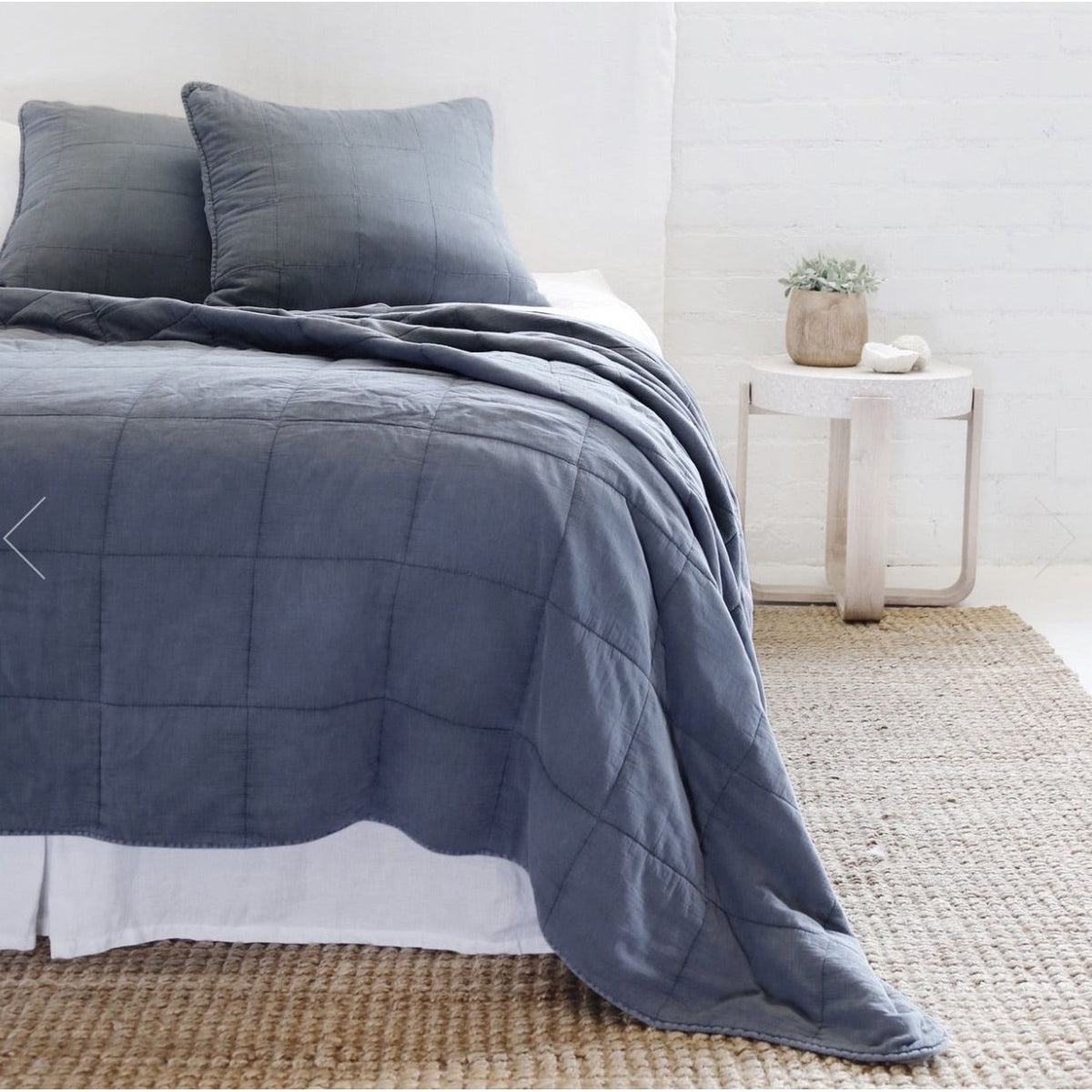 Antwerp Navy Coverlet Bedding