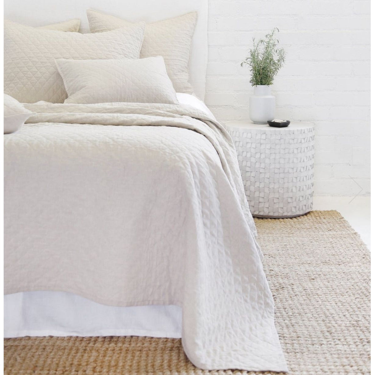 Hampton Coverlet Collection - Flax