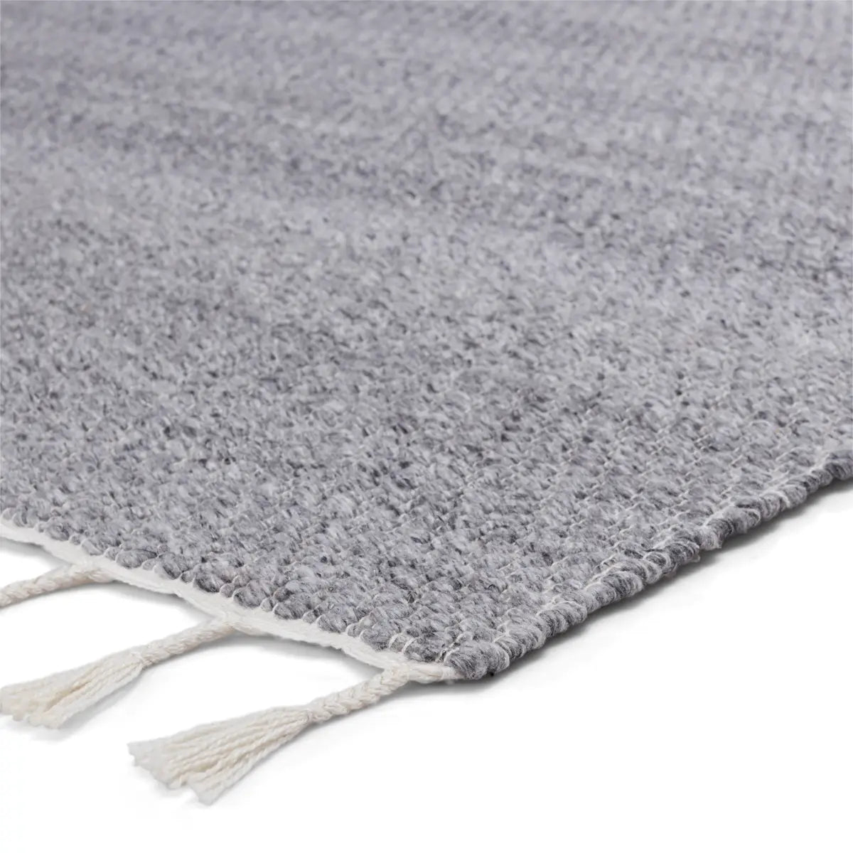 Contemporary and versatile, the Coronado Encanto Frost Gray Area Rug boasts a handwoven, heathered design to both high-traffic areas and outdoor spaces. The Encanto area rug provides a relaxed, grounding accent to patios, kitchens, and dining rooms with durable PET yarn. 