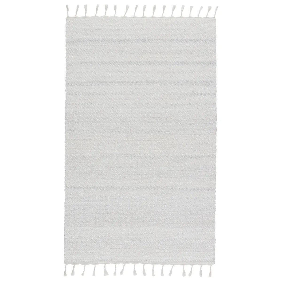 This Coronado Encanto Snow White Area Rug by Jaipur Living boasts a handwoven, heathered design to both high-traffic areas and outdoor spaces. The Encanto area rug provides a relaxed, grounding accent to patios, kitchens, and dining rooms with durable PET yarn. 