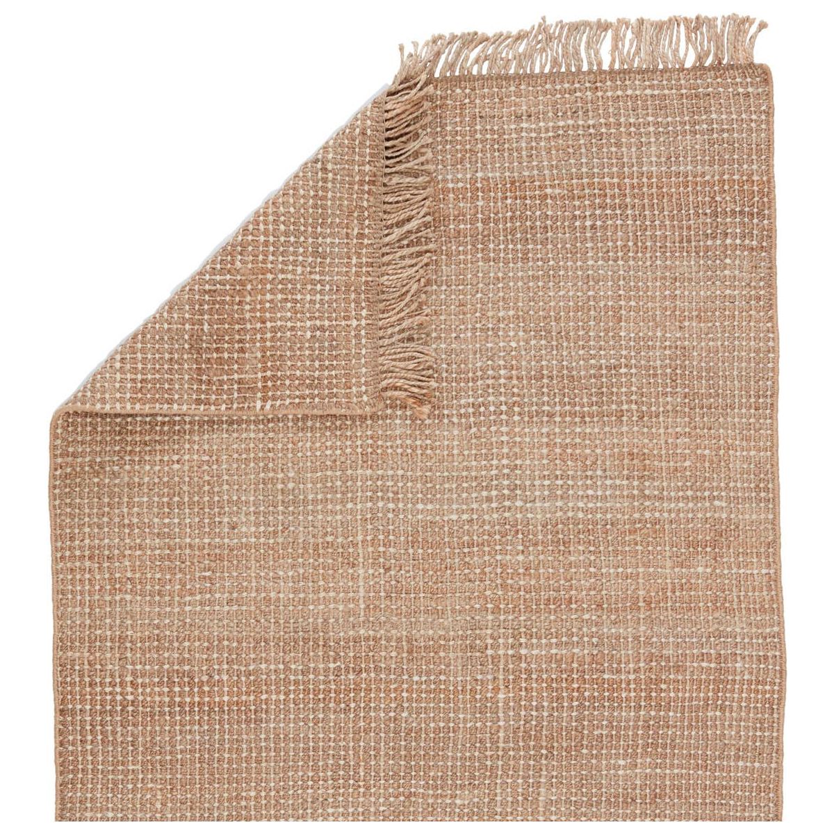 This Jaipur Living Naturals Lucia Sauza Area Rug, or NAL08, is a natural jute area rug offering a chunky weave foundation to transitional spaces. This casually elegant layer lends an earthy accent in a duo-toned ivory and beige colorway. The knotted fringe lends global charm to this handwoven design. 