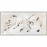 Featuring Something Art by Leftbank Art at Amethyst Home. This Something Art is an abstract piece with muted colors. This brings a modern look to any living room, bedroom or other area. 
Artist: Van Garret Product Type: GicléeFinish: Image Brush GelSize: 60" x 30" without frame
  Framed as shown.  Amethyst Home provides interior design, new home construction design consulting, vintage area rugs, and lighting in the Monterey metro area.
