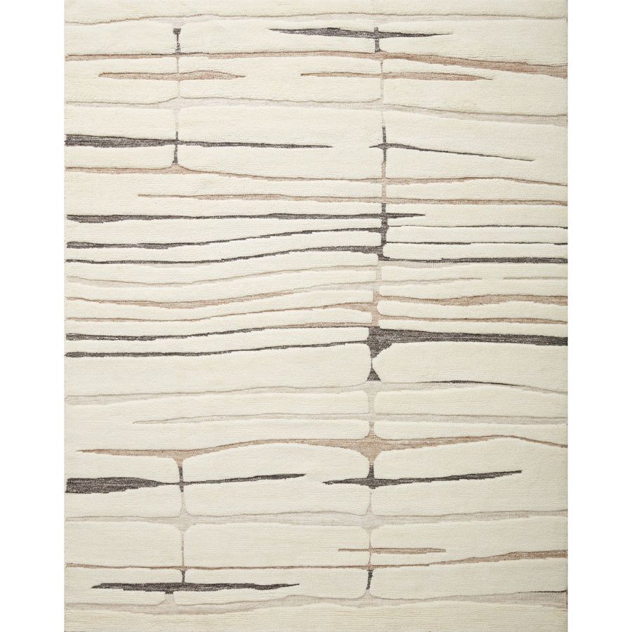 Bennett Ivory / Bark Hand-Knotted Rug
