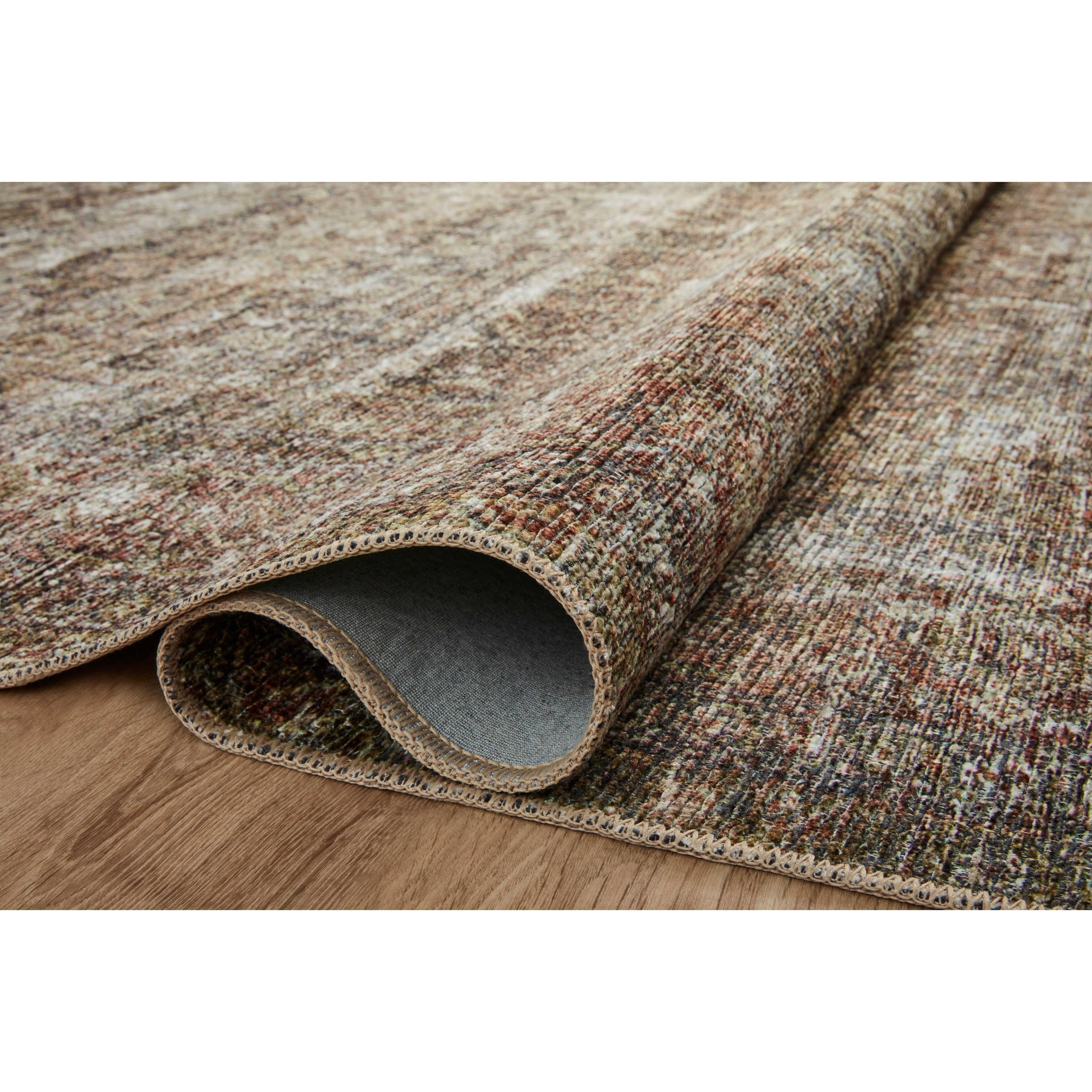 Billie Amber Lewis x Loloi Tobacco Rust Rug