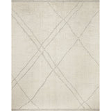 Featuring Gwyneth Amber Lewis x Loloi Ivory / Silver Hand-Knotted Rug by Loloi at Amethyst Home. With its organic lines and tonal hues, the Gwyneth Collection for Amber Lewis x Loloi is made for everyday living. Featuring sophisticated colors and a soft pile, this collection is the a perfect blend between refined and relaxed. Gwyneth is also GoodWeave-C.  Amethyst Home provides interior design, new home construction design consulting, vintage area rugs, and lighting in the Laguna Beach metro area.