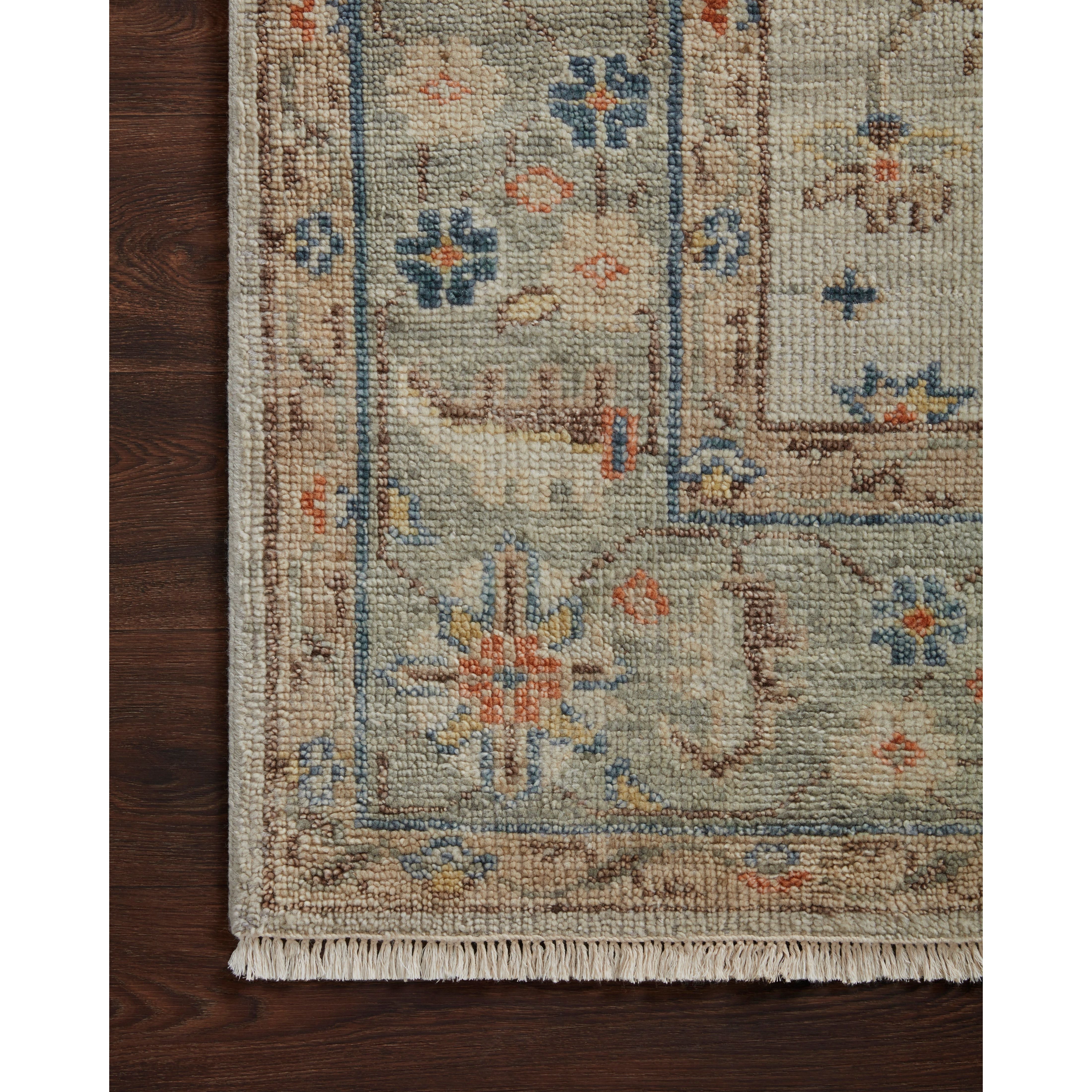 Featuring Helena Stone / Multi Hand-Knotted Rug by Loloi at Amethyst Home. The Helena Stone / Multi Area Rug from Loloi is hand-knotted, refined, yet versatile for any home. The Helena rug combines weathered tones and worldly patterns for a beautiful grounding element in any room.
This rug features:- Beautiful vintage look and patina- Soft and cozy pile.  Amethyst Home provides interior design, new home construction design consulting, vintage area rugs, and lighting in the Laguna Beach metro area.