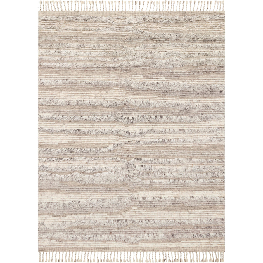 Khalid Natural / Ivory Hand-Knotted Rug