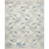Drawing inspiration from tribal influences, the Odyssey Light BlueArea  Rug combines relaxed linear pattern with a sophisticated color palette. Each Odyssey area rug, which is hand knotted of wool, viscose, and cotton, is crafted entirely by hand by master artisans in India.  Hand Knotted 70% Viscose from Bamboo | 30% Wool OD-06 Light Blue