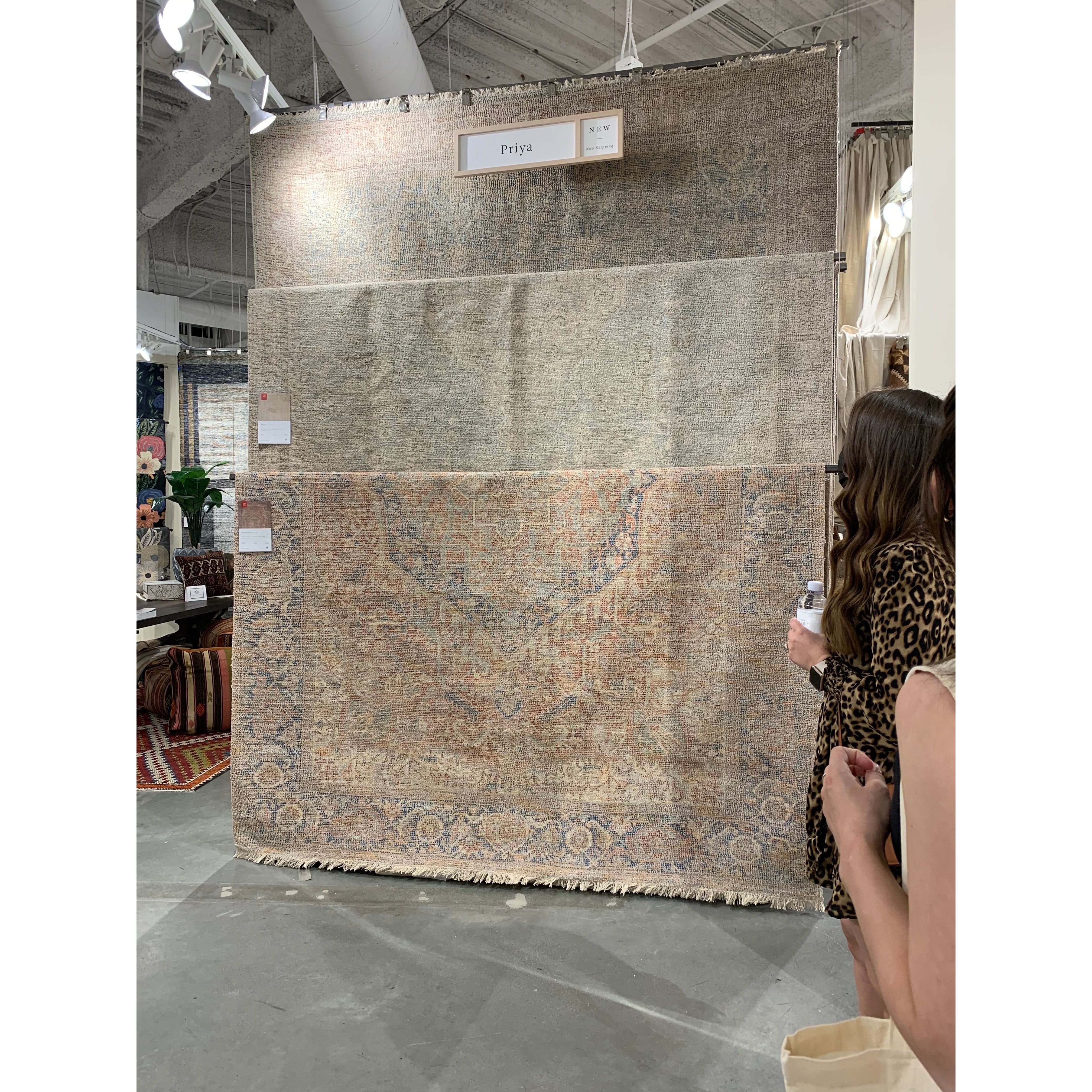 Hand-woven by skilled artisans, the Priya Olive / Graphite Area Rug from Loloi offers beautiful tonal designs accentuated by a carefully curated color palette. Delicate yet strong, Priya is an instant classic made for today's home.  Hand Woven 51% Cotton | 29% Polyester | 12% Viscose | 8% Wool PRY-03 Olive/Graphite Colors: Brown, Gold, Ivory, Blue