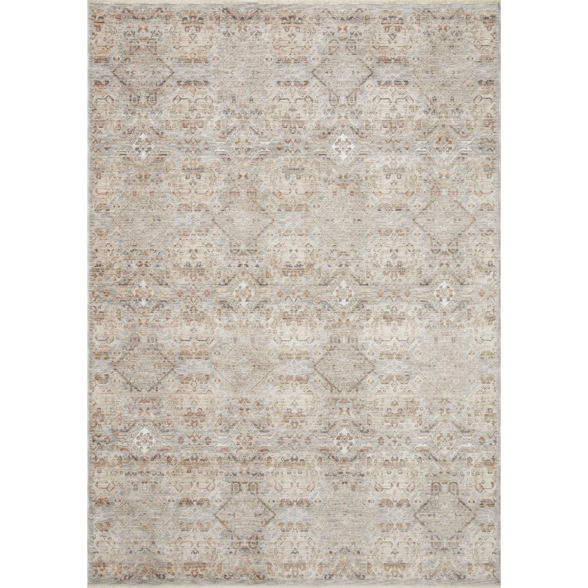 Zuma Amber Lewis x Loloi Silver / Multi Rug