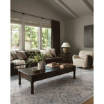 Featuring Zuma Amber Lewis x Loloi Pebble / Stone Rug by Loloi at Amethyst Home. Stain-resistant, fade-resistant, and long-lasting, the Zuma Collection for Amber Lewis x Loloi features a soft pile in a serene grey, blue and ivory palette. Zuma also carries the Okeo-Tex® label, ensuring the rug's materials do not contain harmful substances.
Power Loomed100% Po.  Amethyst Home provides interior design, new home construction design consulting, vintage area rugs, and lighting in the Austin metro area.