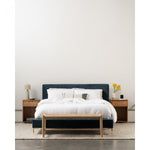 This Hawthorn Small Bench - Natural features a woven natural fiber that adds texture and an artisanal touch to any space. Versatile and natural, this is the perfect accent for the living room, the entrance hall, or at the end of your bed.  Dimensions: 48"W x 17"D x 18"H Seat Height: 18"  Materials:  Solid Elm Frame Woven Natural-Fiber Rope Seat