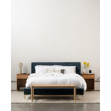 This Hawthorn Small Bench - Natural features a woven natural fiber that adds texture and an artisanal touch to any space. Versatile and natural, this is the perfect accent for the living room, the entrance hall, or at the end of your bed.  Dimensions: 48"W x 17"D x 18"H Seat Height: 18"  Materials:  Solid Elm Frame Woven Natural-Fiber Rope Seat