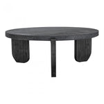 We love the oblong, funky legs of this Wunder Coffee Table. With a concrete top mixed with the acacia legs, this brings a unique, modern look to any living room or lounge area!   Dimensions: 38"W x 38"D x 14"H  Materials:  Concrete Top, Acacia leg 