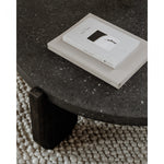 We love the oblong, funky legs of this Wunder Coffee Table. With a concrete top mixed with the acacia legs, this brings a unique, modern look to any living room or lounge area!   Dimensions: 38"W x 38"D x 14"H  Materials:  Concrete Top, Acacia leg 