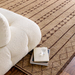 Featuring Touareg Banded Rug by Surya at Amethyst Home. The Touareg Collection features compelling global inspired designs brimming with elegance and grace! The perfect addition for any home, these pieces will add eclectic charm to any room! The meticulously woven construction of these pieces boasts durability and will provide natural charm into your decor sp.  Amethyst Home provides interior design, new home construction design consulting, vintage area rugs, and lighting in the Boston metro area.