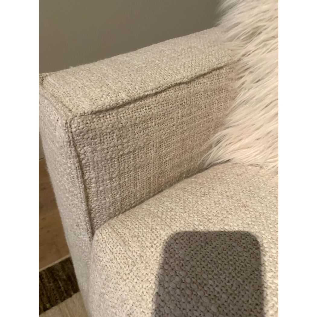 Duke XL in Loreto - Natural Fabric 