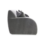 Modern curves and sleek styling make the Emile Sofa Family by Verellen perfect for any environment. Bench-crafted with a sustainably harvested hardwood frame and 8-way hand-tied seat construction